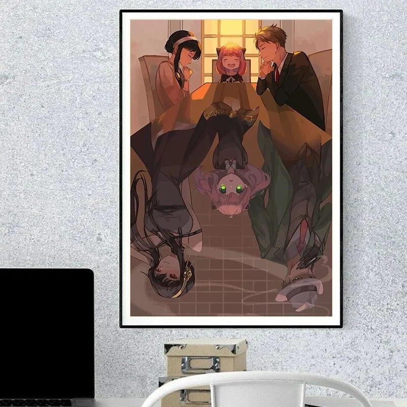 Classic Japan Anime Spy X Family Posters Modern Pictures Canvas Painting HD Print Wall Art for Living Room Home Decoration Gift