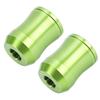 2 Pezzi Anelli Magnetici Portavite con Attacco Esagonale da 6,35mm Magnetizzatore per Punte da Avvitatore Lega di Alluminio ad Alta Durezza Verde