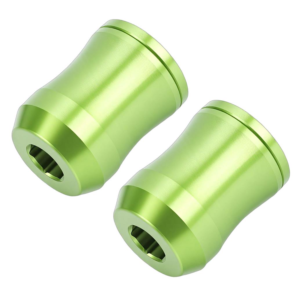 2 Pezzi Anelli Magnetici Portavite con Attacco Esagonale da 6,35mm Magnetizzatore per Punte da Avvitatore Lega di Alluminio ad Alta Durezza Verde