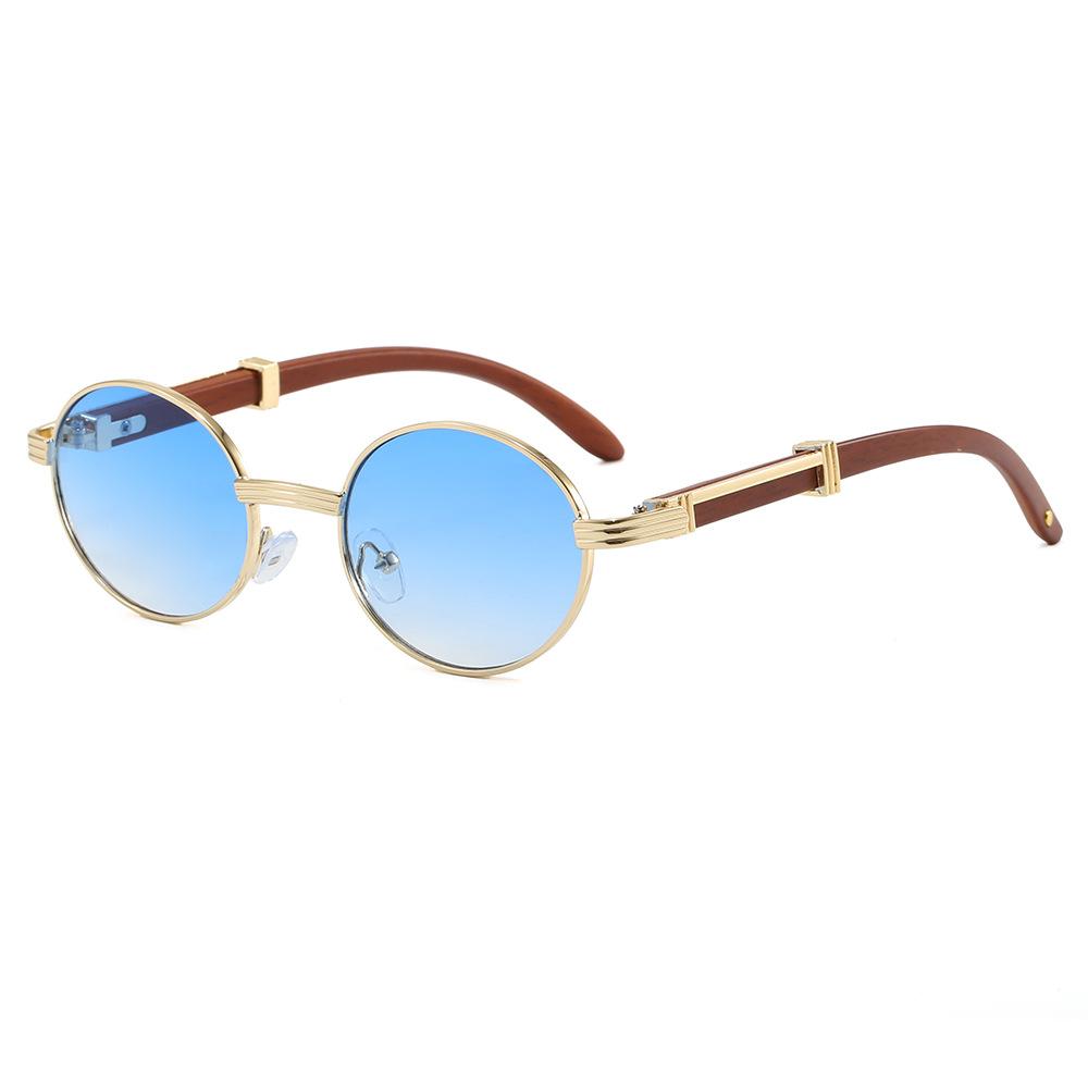 European American Style Sun Glasses For Women Oval Shape Anti Blue Light Ladies Sunglass Driving Fishing Outdoor Sunglass