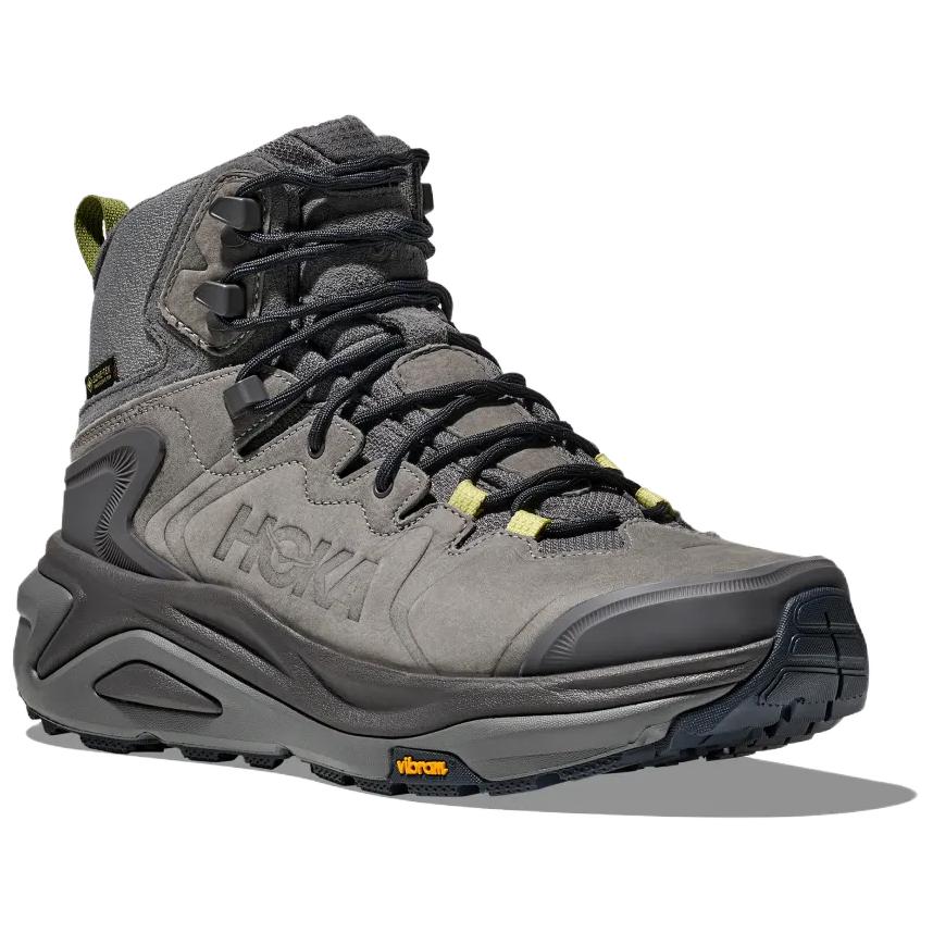 HOKA Kaha 3 GORE-TEX Asteroid Yuzu Men Sneakers Grey 1162530-ADY