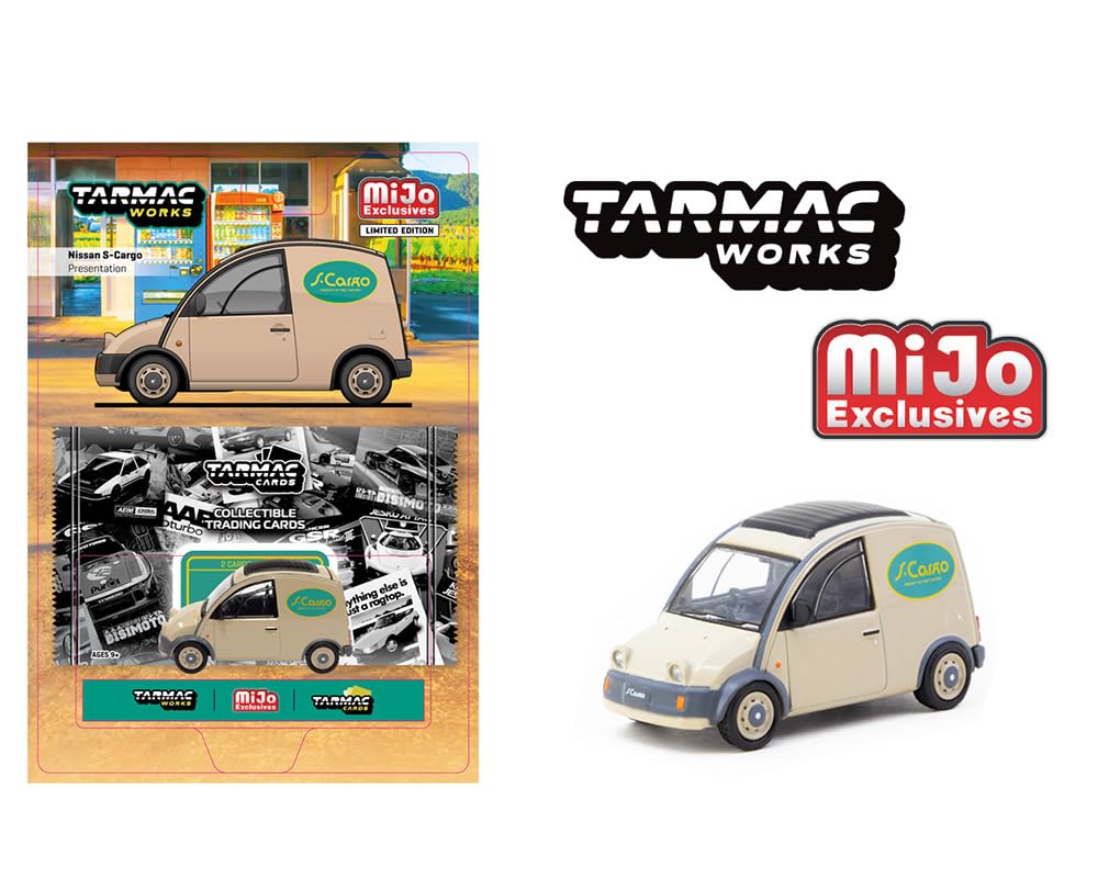 Tarmac Works 1/64 Nissan S-Cargo (with trading card)