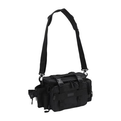 Fishing Shoulder Bag 2 Packs Tackle Storage Box with Rainproof Design Straps for Lures Hooks Weights Fishing Gear Accessories