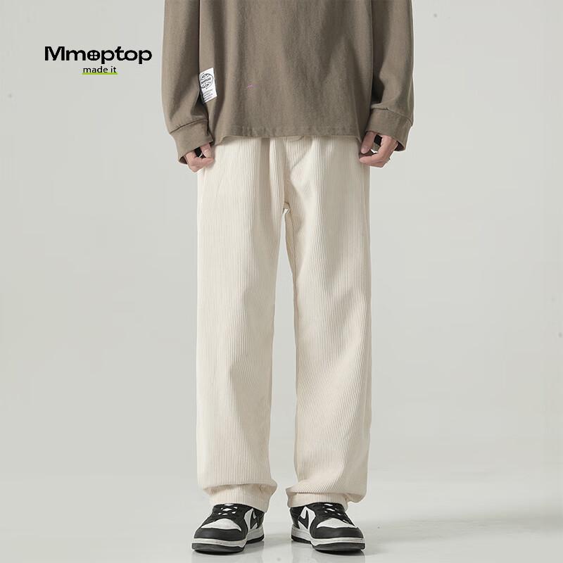 MMOPTOP Men's Autumn/Winter Warm Loose Fit Casual Pants