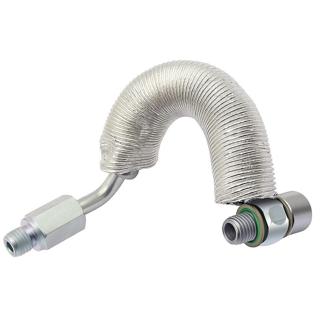 Metal Car Turbocharger Coolant Return Hose Replaceable Detachable Oil Tube Part Replacement for 2013-2020