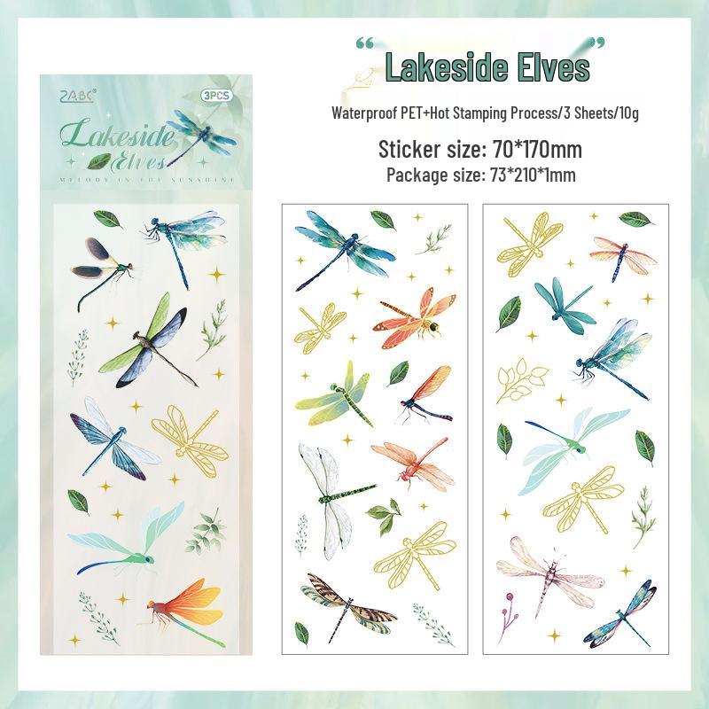 Inspiration Roaming Die-Cut PET Aufkleber - Premium Journal Aufkleber