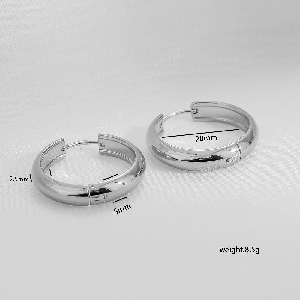 

Простые серьги-петли с золотым пигментом, универсальный дизайн, серьги для оптовой продажи для интернет-знаменитостей, серьги женская мода