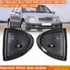 2 juntas de base para espelho retrovisor, para mercedes w220, s350, s430, s500, 2000-2006, 2208110298, porta lateral do carro, asa, base de vedação, vedação