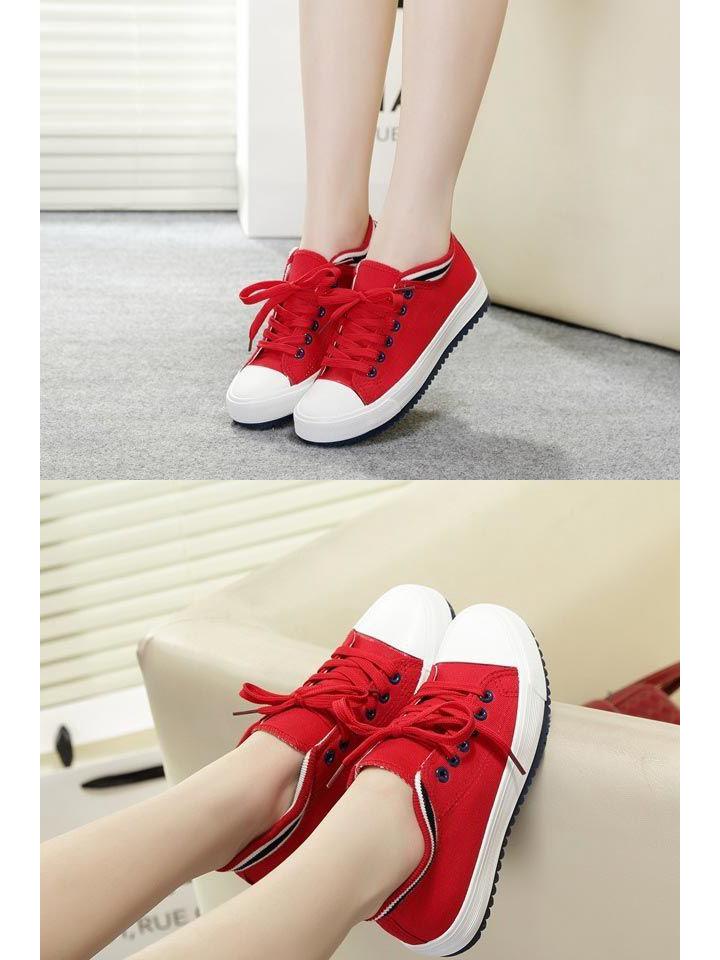 Zapatos Planos de Lona con Suela Blanda para Mujer Primavera 2025 - Versátiles y Casuales Estilo Caliente Estudiante Zapatos de Tabla