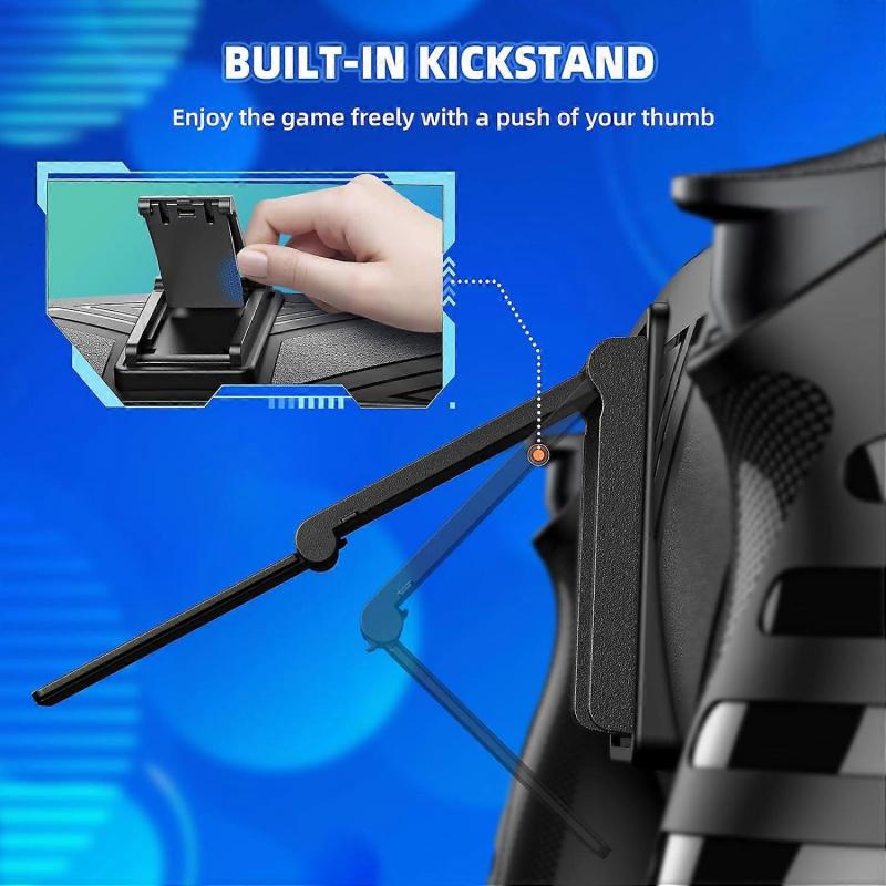 Protective Case For PlayStation Portal with Kickstand, Soft TPU Shockproof Non-Slip Grip Cover For PS Portal Accessories