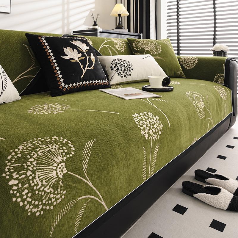 

Universal In All Seasons, Straight Row Chenille Sofa Cushion, Non-Slip, Dirt-Resistant, Cat-Scratch-Proof Sofa Seat Cushion, High-End Sofa Cushion 70*70cm