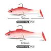 MEREDITH Soft Minnow Bait 10cm/18g & 12.5cm/27g 3pcs Lead Jig Pike Bass JXJ01