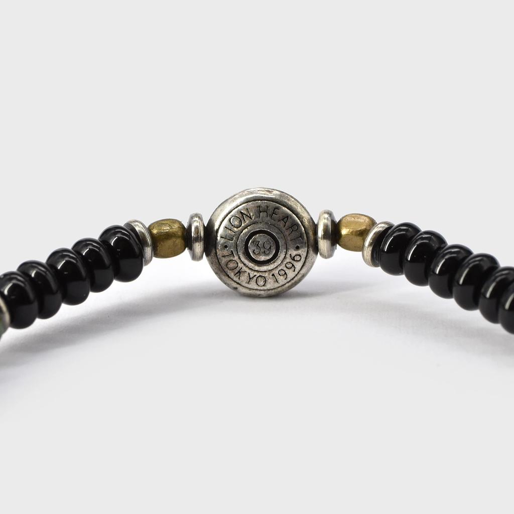 LION HEART Bracelet SunKu Collaboration Bead Bracelet TYPE C Onyx Men's