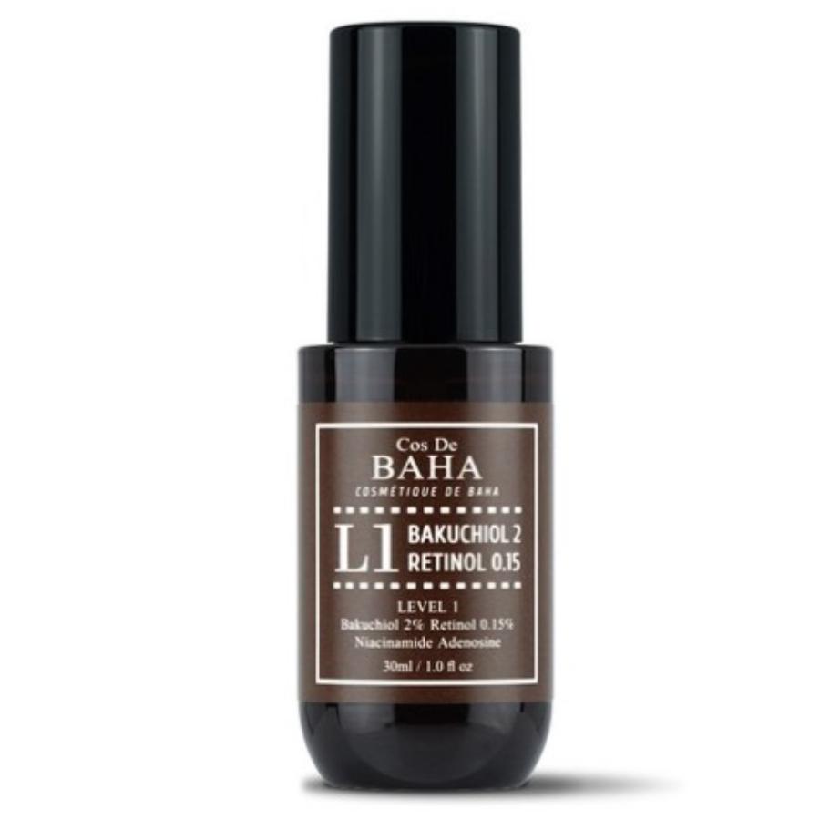 Cos De BAHA L1 Bakuchiol 2% Retinol 0.15% Vitamin A Serum 30ml