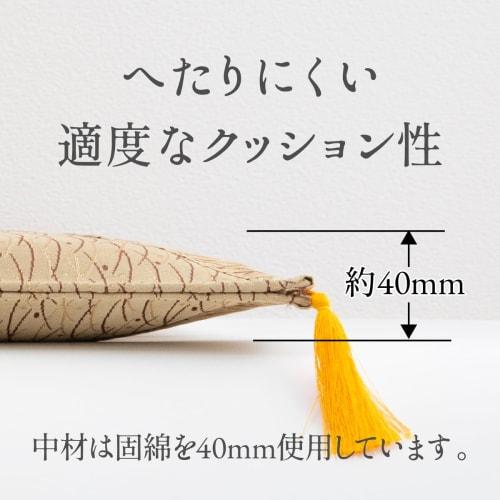 IKEHIKO Igusa Gozen Zabuton (Japanese-style Floor Cushion), Ancient Style, Approx. 70 x 70cm, Made in Japan #3101909