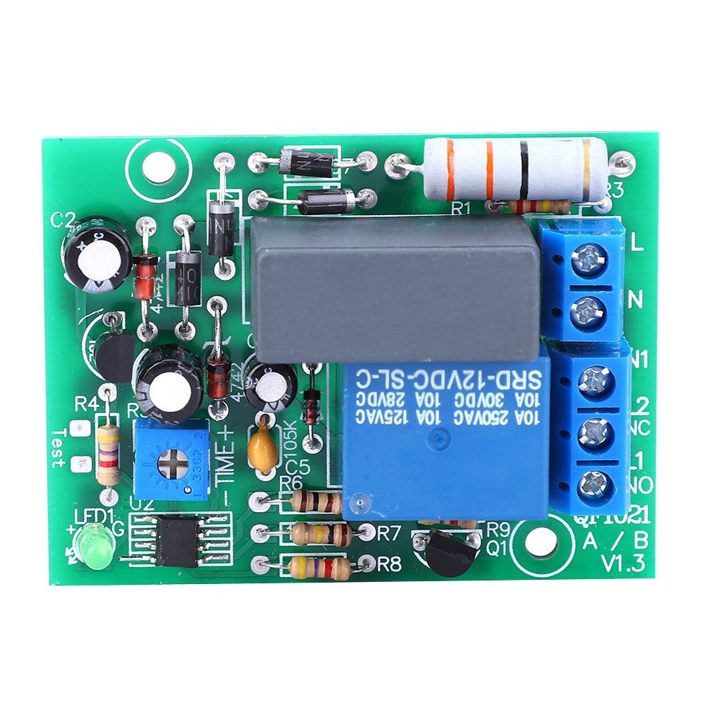 AC 220V Delay Power On Module Timer Relay Switch for Electric Appliance Protection