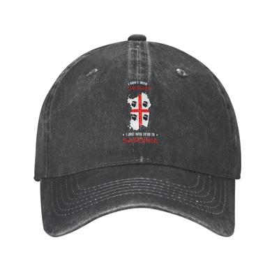 Mode Katoen Sardinië Is Mijn Therapie Baseballpet Gepersonaliseerd Verstelbaar Volwassen Italië Vlag Italia Italiaanse Trots Papa Pet Hip Hop