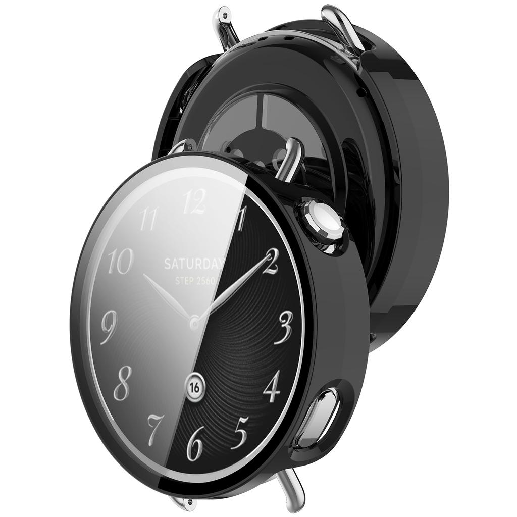 PC+Tempered glass shell for Xiaomi Watch S4 41mm smart watch case Full coverage hard shell For Mi watch s4 cover accessories