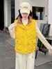 Korean Style Women's Thickened Down Cotton Vest for Autumn/Winter 2026