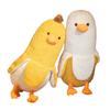 Adorkable Yellow/white Banana Duck Stuffed Plush Toy Pillow For Hugging