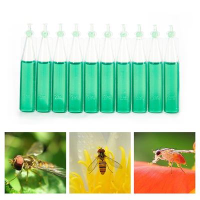 10 st fruktfluga lockande 2 ml fälla bete Biodling Bikupa verktyg Killer svärm