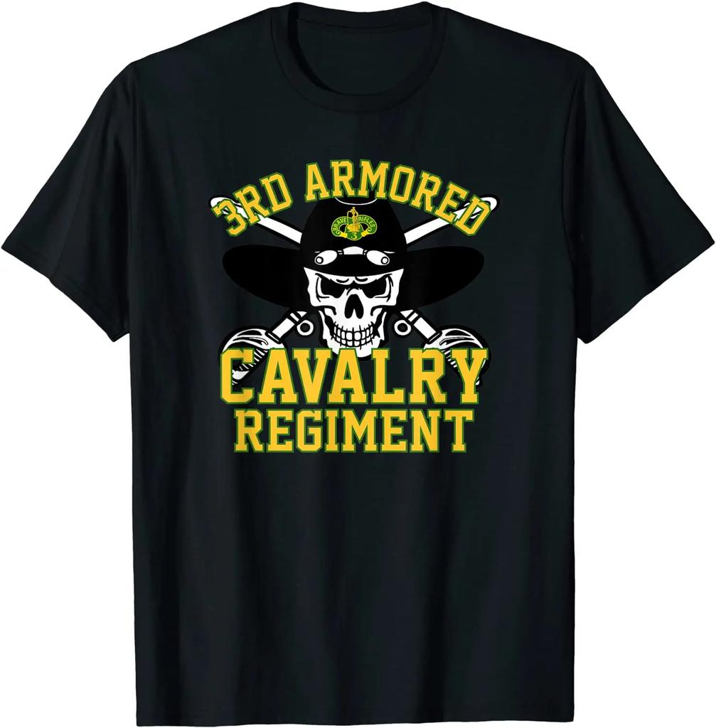 3rd Armored Cavalry Regiment T-Shirt. Premium Cotton Short Sleeve O-Neck Mens T Shirt New S-3XL
