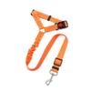 Pet car leash, dog car seat belt, ring safety rope, rear seat leash