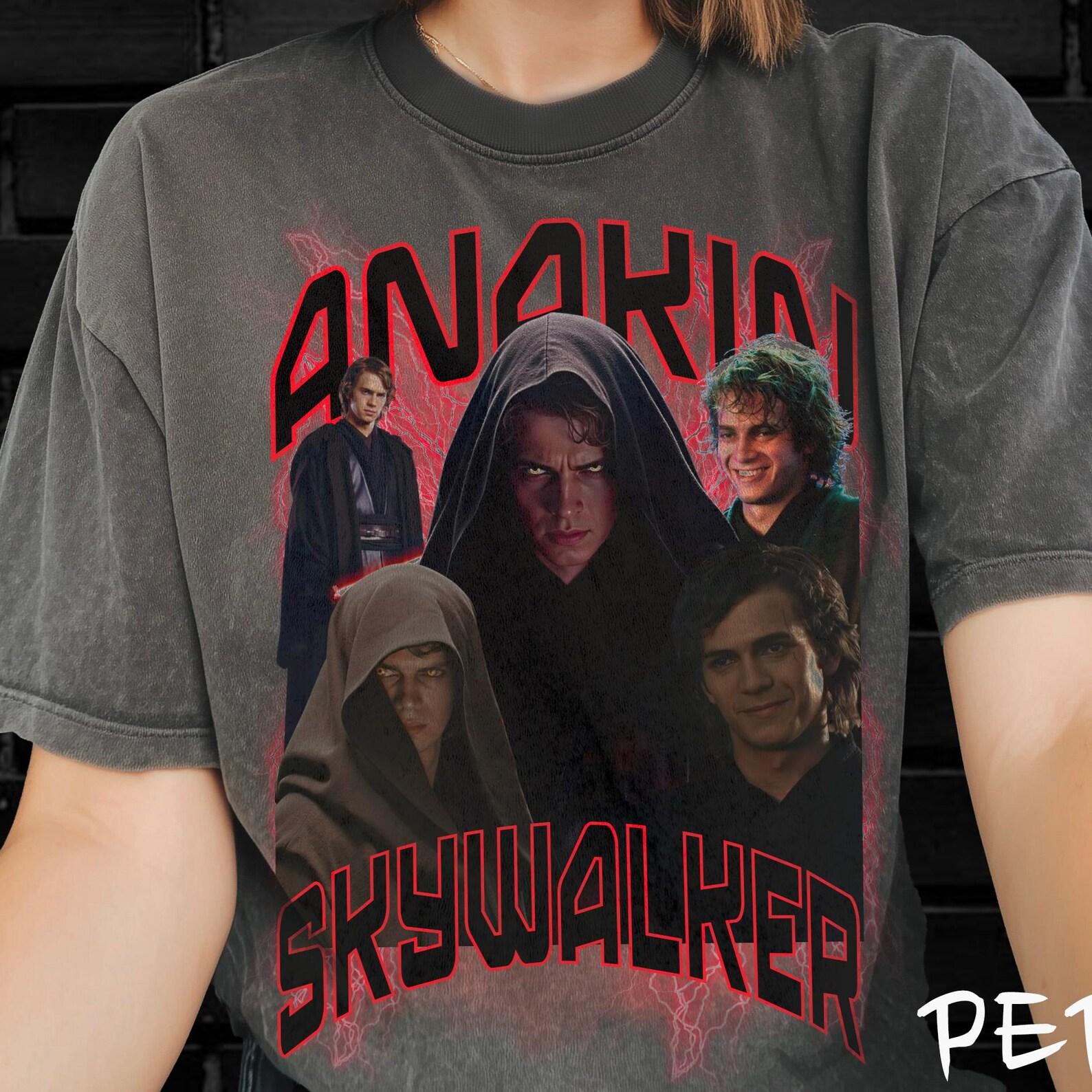Anakin Skywalker T-Shirt, Dark Side Shirt, Jedi Robes, Anakin Skywalker Merch, Merch 2026 Anakin Skywalker, Wizard Robe, Anakin Fan Gift 3XL