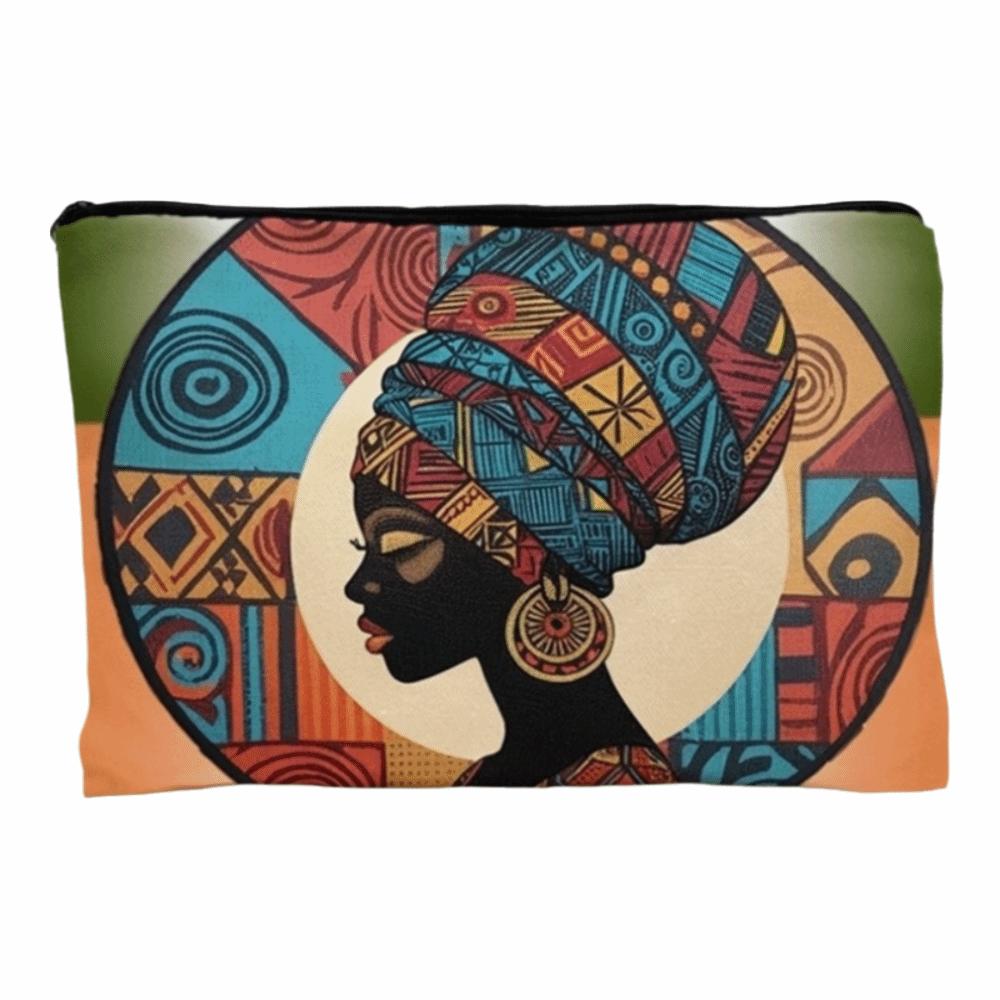 

Large Capacity Travel Organizer Bag Bohemia Cosmetic Bag Vintage Canvas Makeup Bag Wedding A
