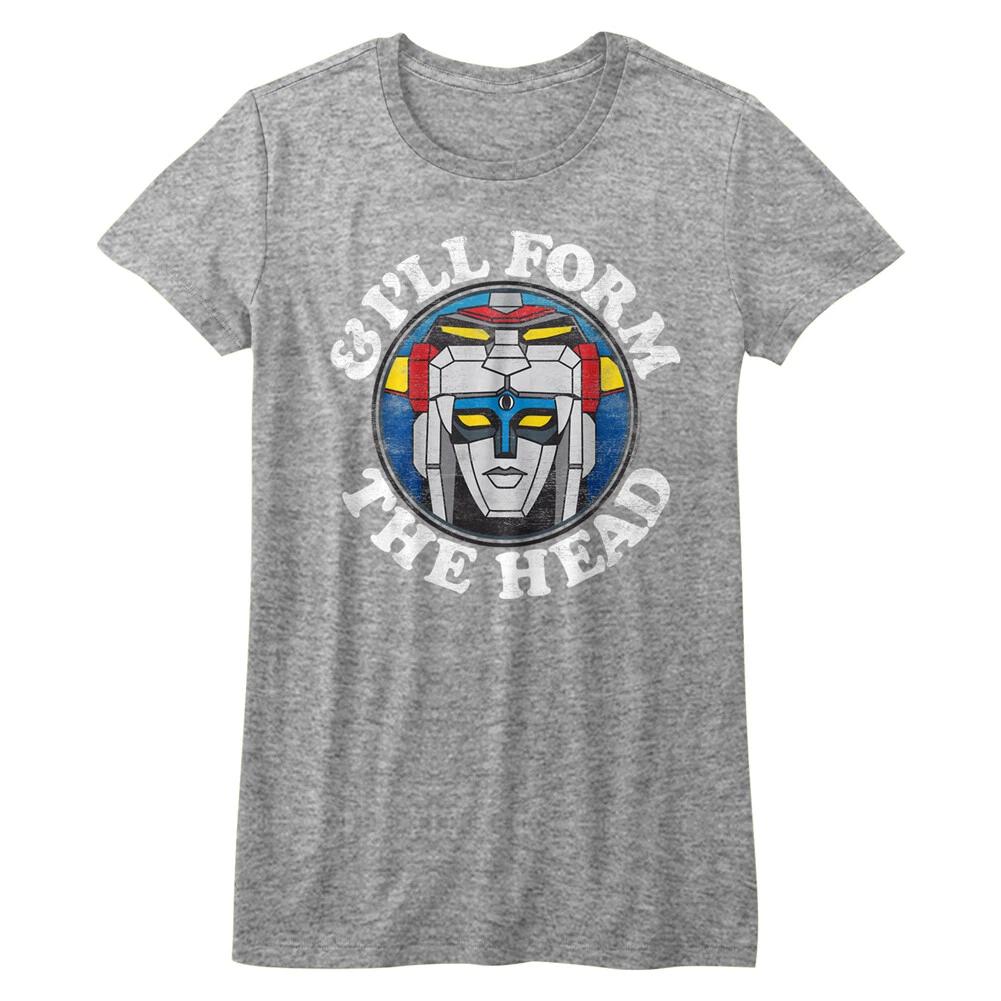 Voltron Cartoon & I ll Form The Head Women s Fitted T Shirt 4XL