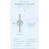 OLEVS Volle Diamant Quarzuhren Damen Luxus Elegantes Armband Armbanduhr Wasserdicht Damen Kleid Armbanduhr