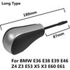 Automatic Gear Shift Stick Knob Lever Stick Pen For BMW E81 E82 E87 E90 E91 E92 E93 E36(97-99) E38 E39 E46 Z4 Z3 E53 X5 X3 E60