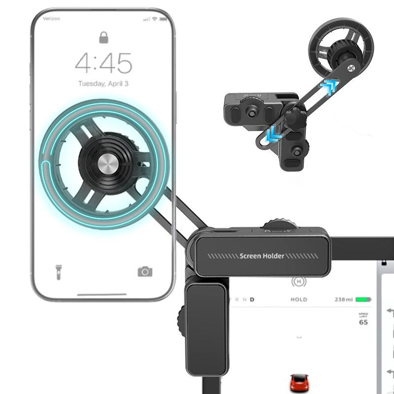 

2025 Magnetic Car Mount Phone Holder for Navigation with Screen Clip