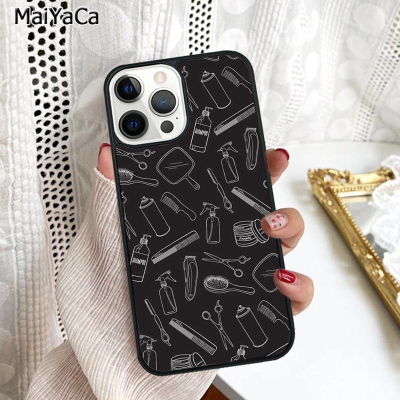 

Love Hair Stylist Tools Phone Case Cover For iPhone 17 Air 16 16e 15 plus 11 12 13 14 pro max shell coque iPhone 11pro max