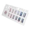 Newborn Photo Frame Durable Polished 12 Small Picture Frames Record Baby"s Monthly Growth Baby