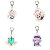 Vibrant Cartoon Keychain With Alloy Silicone Chain For Kids And Fans