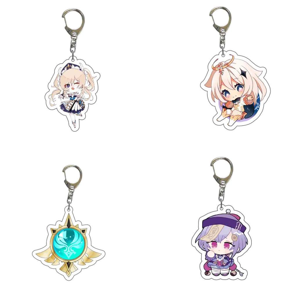 Vibrant Cartoon Keychain With Alloy Silicone Chain For Kids And Fans