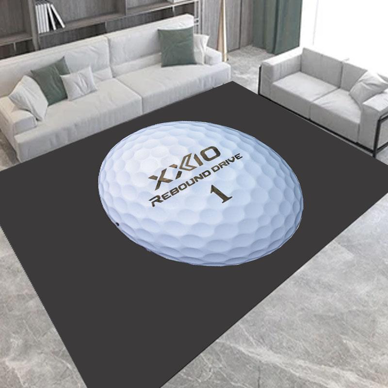 

Famous Golf Clubs Ball Carpet Printed Nonslip Multi Function carpet Living Room Floor Rugs Entrance Kitchen Hallway Home Decor 40cmx60cm