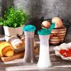 2PCS Plus Salt and Pepper Shaker Moisture-proof Salt Shaker Go Camping Picnic Outdoor Kitchen Spice Jar Dispenser, BBQ Seasoning Jar, Powder Sprinkler