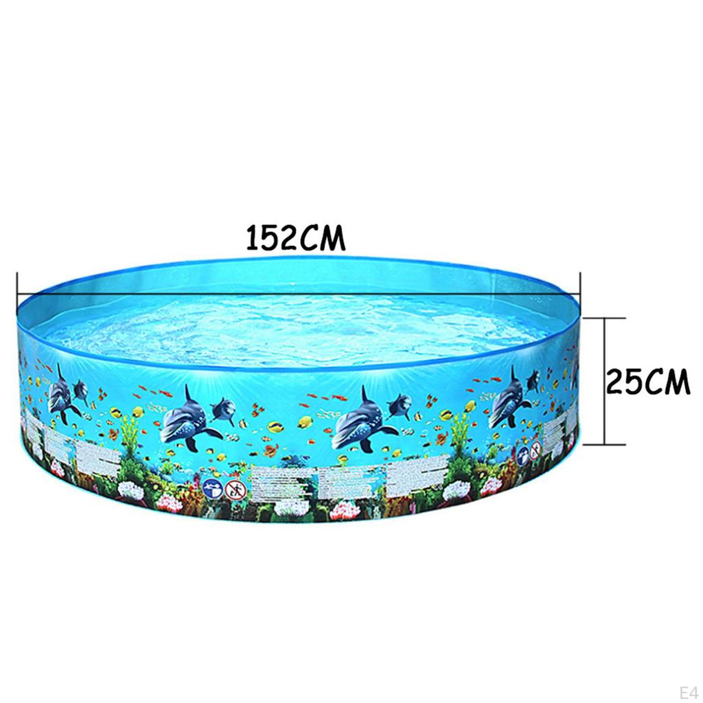 Swimming Pool Toddler and Baby Kiddie Collapsible The requires inflation