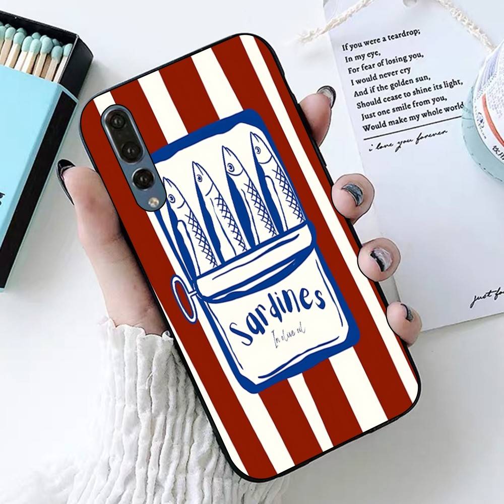 

Marine Life Crabs Lobsters Phone Case For Huawei P 8 9 10 20 30 40 50 Pro Lite Psmart Honor 10 Lite 70 Mate 20lite Huawei P30 Pro