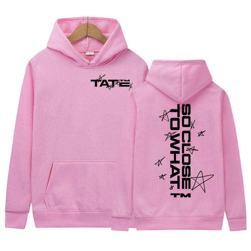 Tate McRae So Close To What Tour Nowe Nadruki Bluzy Hip Hop punk gotycki Pulower Bluza Unisex High Street moda Codzienna z Kapturem