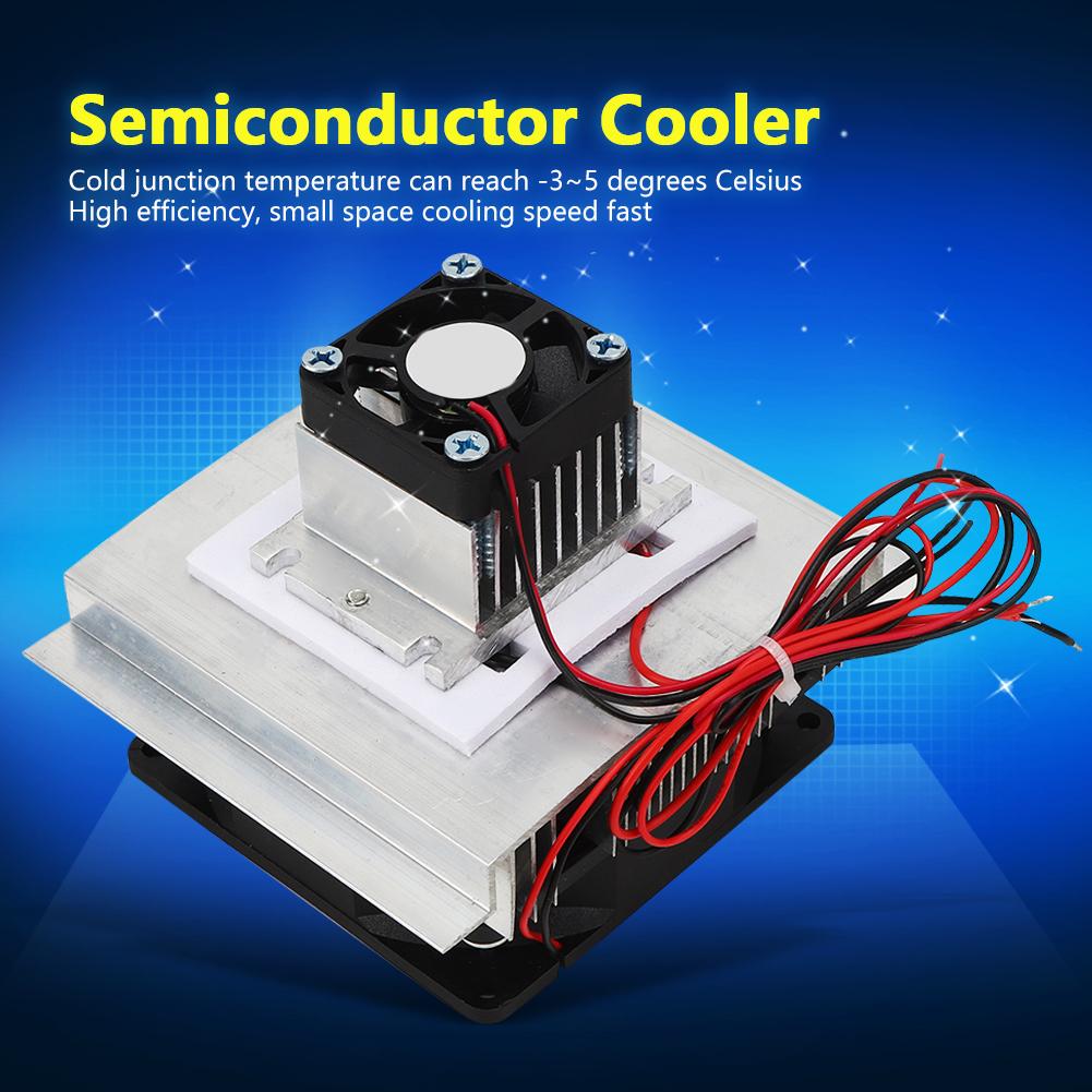Semiconductor Refrigeration Chip High Efficiency Cooling Equipment Set Accessories 12V