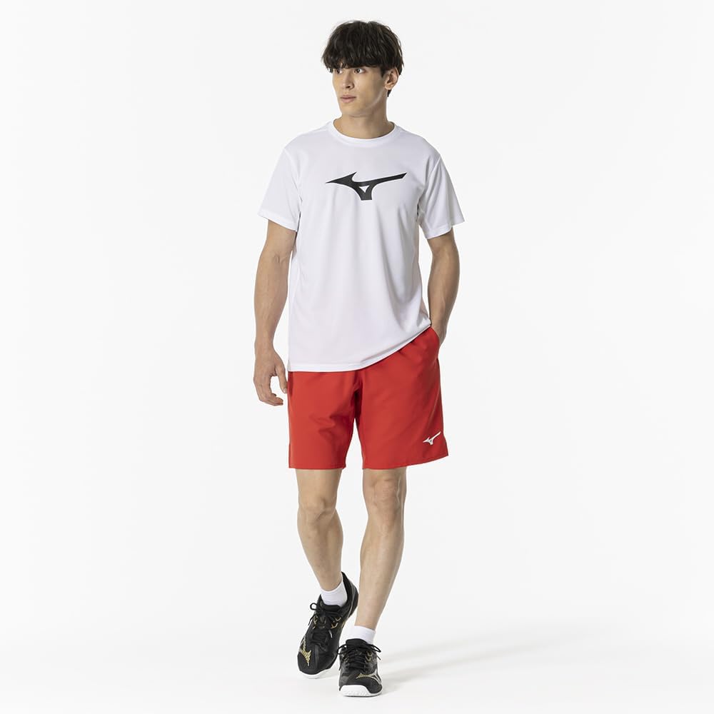Tennis Badminton Game Officially Approved by the Japan Badminton Unisex 62JBB023 Chinese XS [Mizuno] Pants, Shorts, Association, Red,