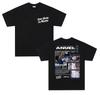 Rapper ANUEL AA Real Hastala Muerte Tour 2025 new Album T Shirt Men Retro Hip Hop Fashion Cotton Short Sleeve Tshirt Streetwear