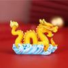Chinese Style Dragon And Phoenix Chengxiang Resin Ornaments Baking Cake Decoration Celebration New Year Spring Festival Dress