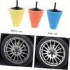 Sponge Polishing Cone Polishing Ball Wheel Car Beauty Waxing Polishing Pad Polishing Buffer Waxing Buffing Pad Car Sealing Glaze