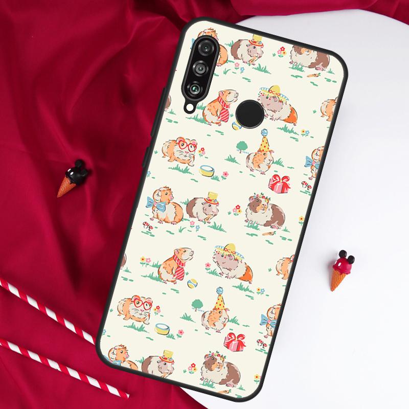 Animal Guinea Pig For Huawei Nova 12s 11i 12i 10 9 SE 5T Y91 Y90 Y60 Y70 Y72 Y61 P20 P40 P30 Lite P60 Pro Case