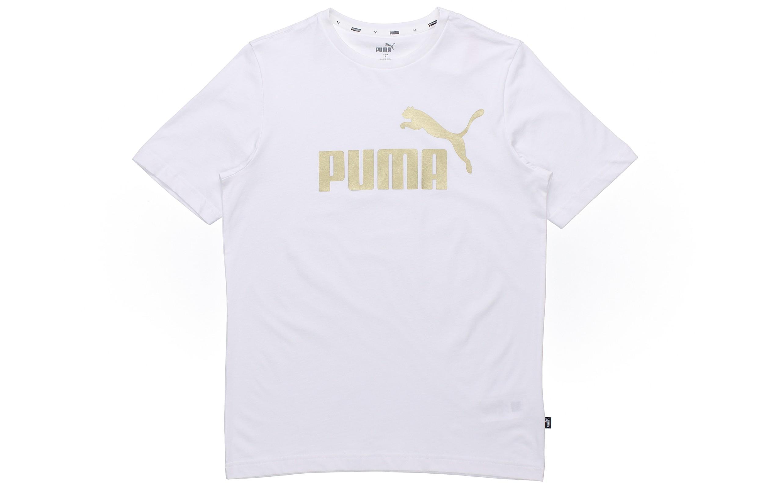 PUMA Set-in Sleeve T-Shirt Men s Puma White 845573-02 L