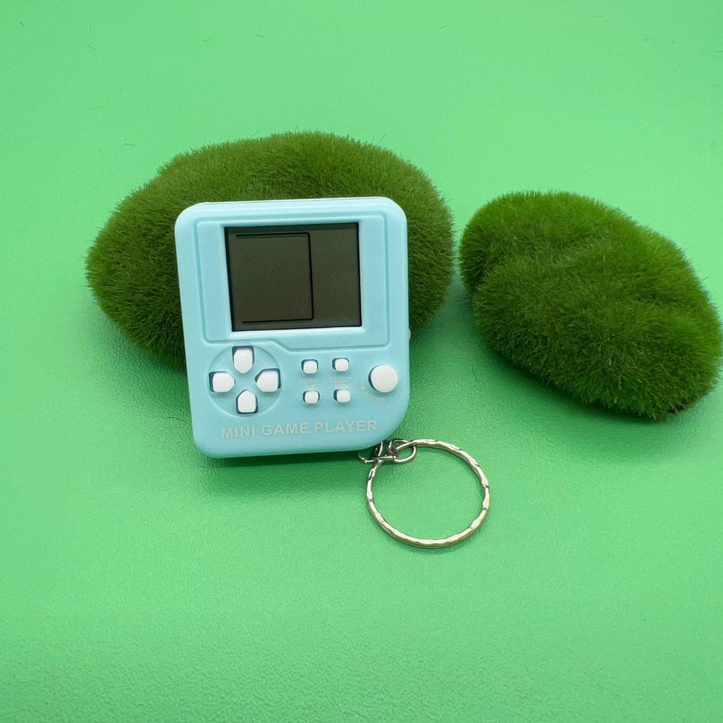 Mini Tetris Handheld Game Console Keychain